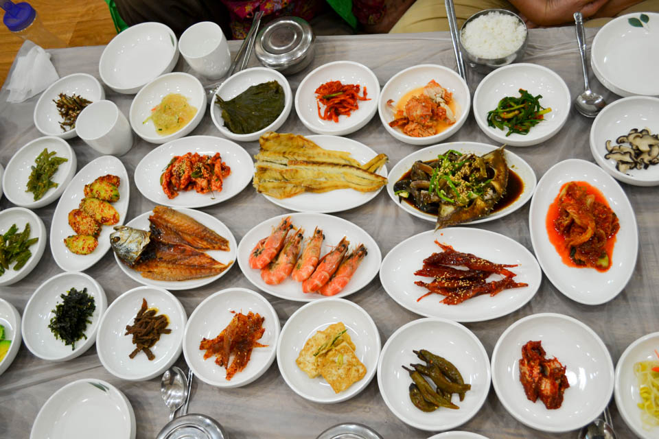Image Photo Traditional Korean Meal Banchan 
